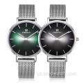 Hot Selling Lady Quartz Watch With Mesh Band